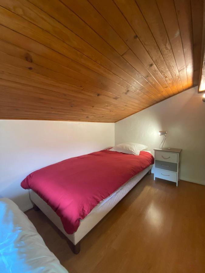 Logement Mansarde Dans Maison Avec Jardin En Bord De Piste, Vue Montagne Les Houches Luaran gambar
