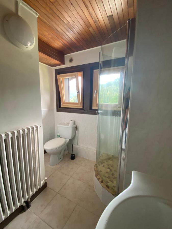 Logement Mansarde Dans Maison Avec Jardin En Bord De Piste, Vue Montagne Les Houches Luaran gambar